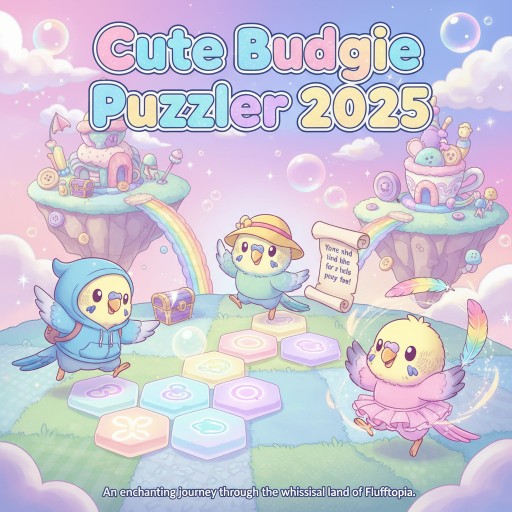 Cute Budgie Puzzler 2025